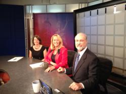 Catharin Taylor (left) appears on "Moore Law"